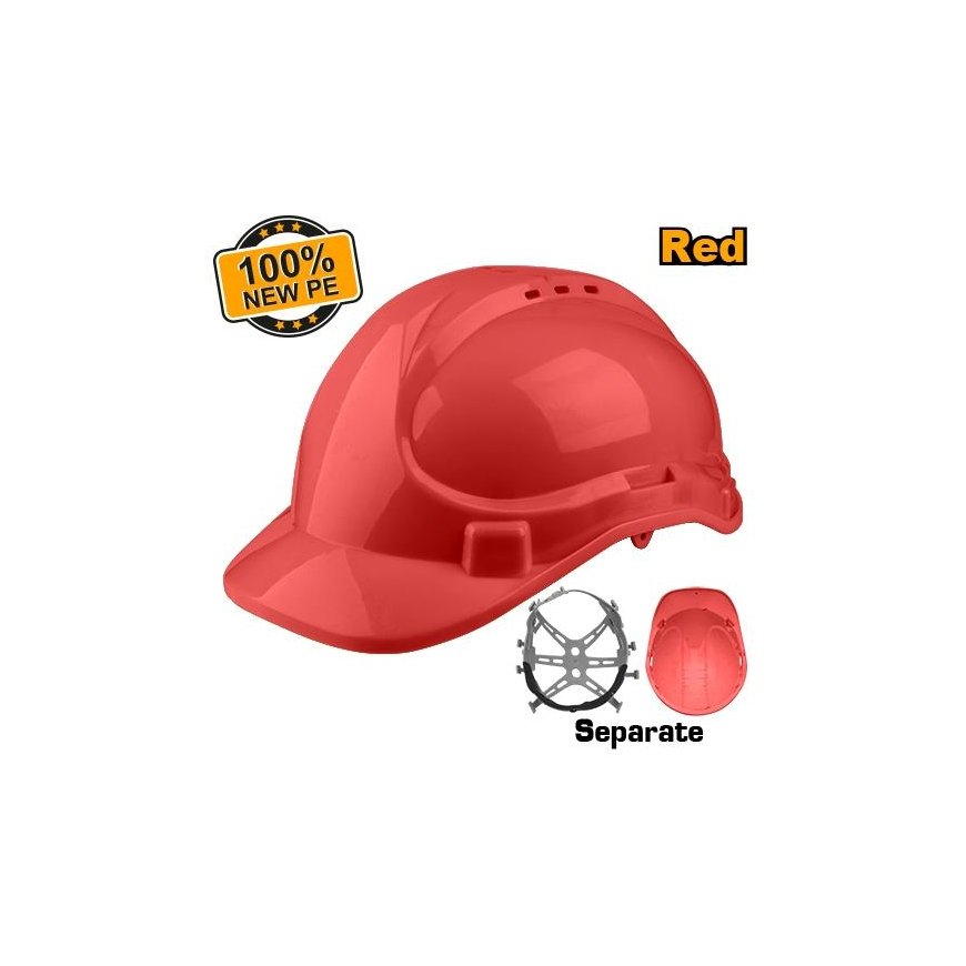 Ingco HSH210 Apsauginė šalmą raudona
