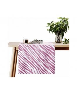 Stalo takelis AmeliaHome FUN 40x140 cm, värv: roosa, valge