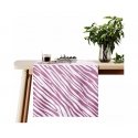 AmeliaHome FUN Table 40x140 cm, color: pink, white AmeliaHome FUN Table 40x140 cm, color: pink, white