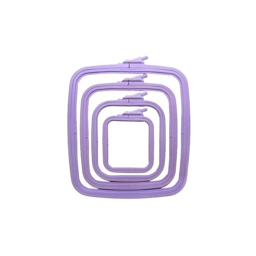 Nurge Marketing Nurge Square (Rectangular) Plastic Bows 19.5*22 cm (Lavender) 170-13LI