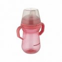 Canpol babies klappkõhu sammuga pudel silikoonist huuliku FirstCup 250ml (56/615_pin) Canpol babies klappkõhu sammuga pudel silikoonist huuliku FirstCup 250ml (56/615_pin)