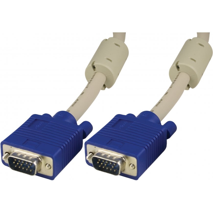 Deltaco RGB-8G VGA kabelis 1 m