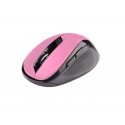 C-TECH Mouse WLM-02, black-pink, wireless, 1600DPI, 6 buttons, USB nano receiver C-TECH Mouse WLM-02, black-pink, wireless, 1600DPI, 6 buttons, USB nano receiver