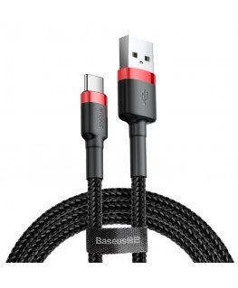 Baseus CATKLF-A91 дата-кабель мобильных телефонов Черный 0,5 m USB A USB C