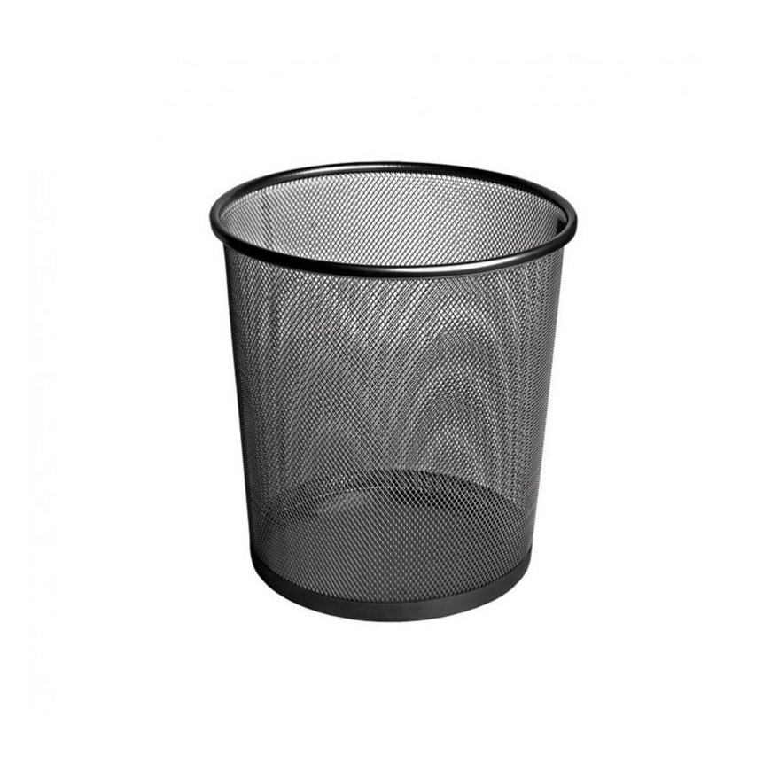 FOROFIS Trash Bin, 16L, Metal, Black Color – 2
