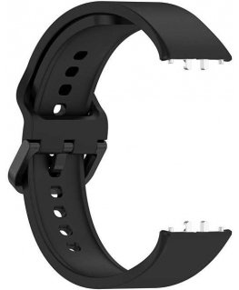 4Wrist Silikonihihna Samsung Galaxy Watch 6/5/4: Musta