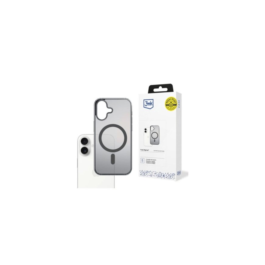 3mk Frosty MagCase dėklas Apple iPhone 17 Pro juodas – 2