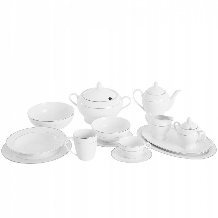Desert plate Aura Silver 19 cm AMBITION – 2