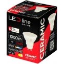 Led Line Prime Lemputė LED GU10 230V 7W 1000lm, 142lm/W, 120° šiltai balta 2700K, keraminė Led Line Prime Lemputė LED GU10 230V 7W 1000lm, 142lm/W, 120° šiltai balta 2700K, keraminė
