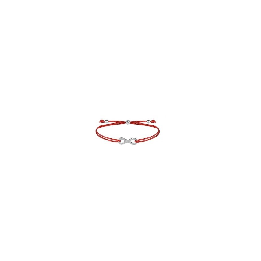 Twist Bracelet with Infinity Black / Bronze