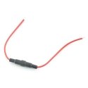 OEM 5x20mm klaasi fusible hoidejate komplekt kaablitega - 10 tk