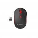 Gembird WIRELESS OPTICAL MOUSE MUSW-4B-03-R 1600DP - Maus hiiri Office Molempikätinen Langaton RF Op Gembird WIRELESS OPTICAL MOUSE MUSW-4B-03-R 1600DP - Maus hiiri Office Molempikätinen Langaton RF Op