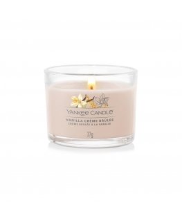 Yankee Candle Vanilla Crème Brulee wax candle Round Beige 1 pc(s)
