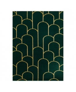 Коврик ESTEMA ARTDECO 2 цвета бутылка зелёный 120x170 Хакано