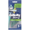 "Gillette Mėlyna Ii Plus Slalom" ühekordsed habemenoad 5 tk "Gillette Mėlyna Ii Plus Slalom" ühekordsed habemenoad 5 tk
