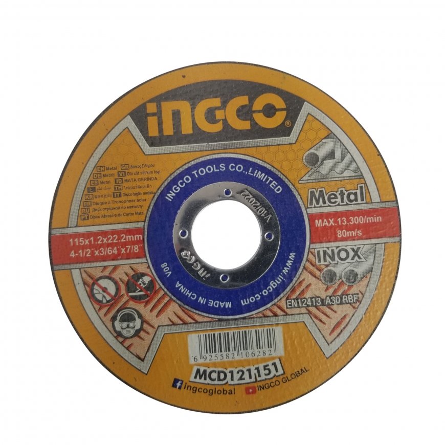Ingco MCD121155 Metāla griešanas disks, 115