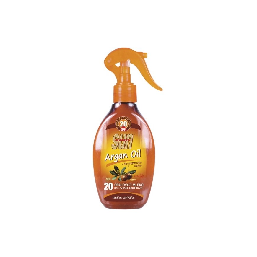 Vivaco Sun Argan Bronz päevituslotion unisex kehale, 200 ml – 2