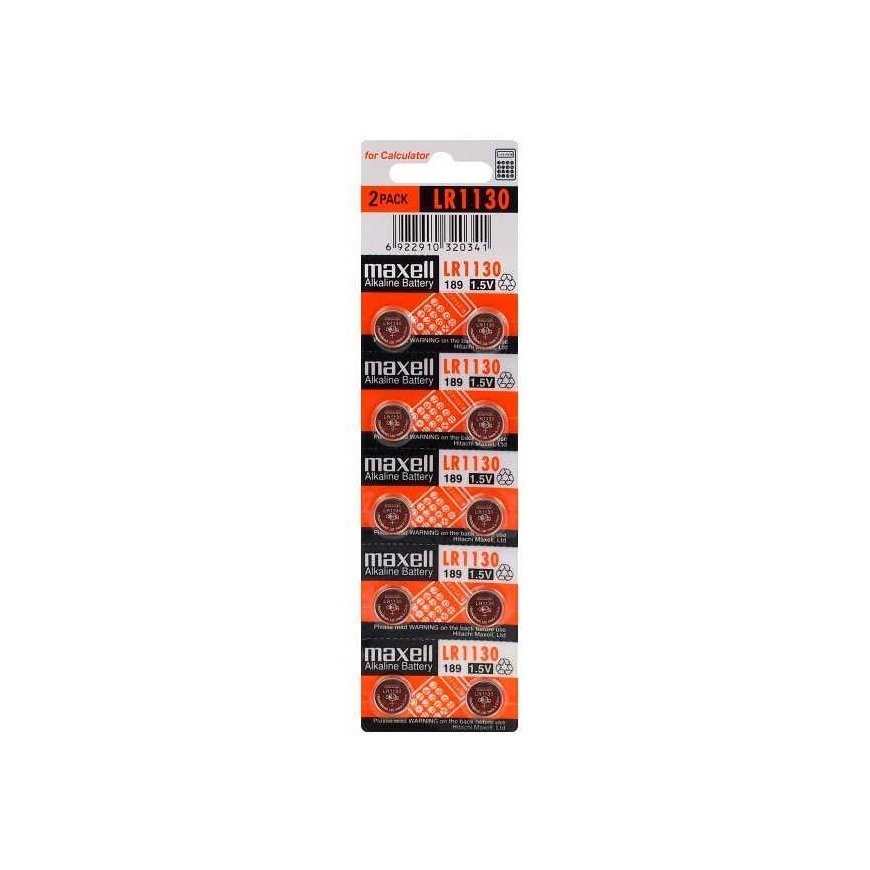 Maxell G10 LR1130 patareid 10 tk. – 2