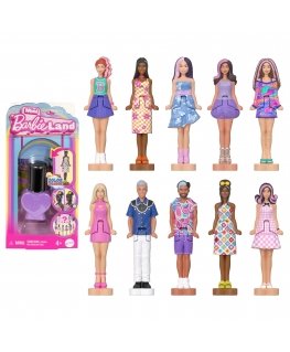 Barbie Mini BarbieLand Fashionistas Dolls, 1.5-inch Dolls in “Nail Polish” Container, Surprise Reveal (Styles May Vary)