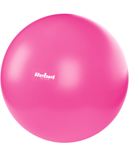 Mini harjutusmängu pall taastusraviks Pilates, 25 cm, koos käepumpaga, roosa, REBEL ACTIVE
