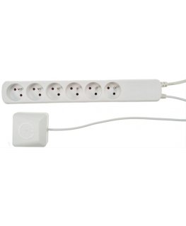 Solight PP102 ylijännitesuoja Valkoinen 6 AC-pistorasia(a) 230 V 3 m