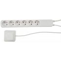 Solight PP102 surge protector White 6 AC outlet(s) 230 V 3 m