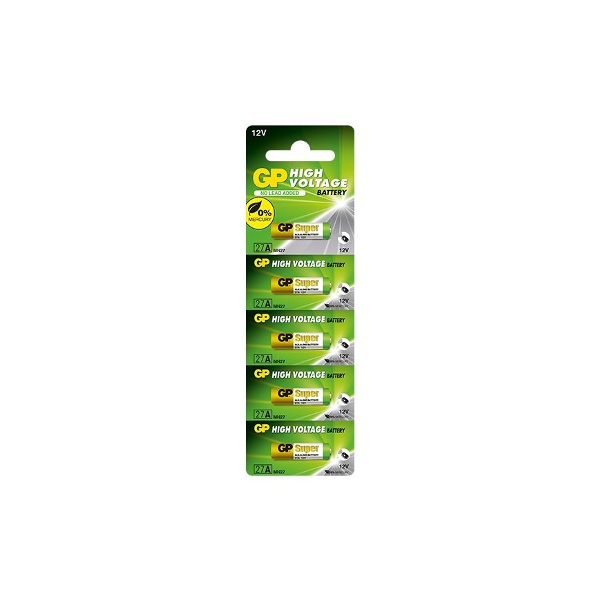 GP Batteries High Voltage 27A Kertakäyttöinen akku Alkali