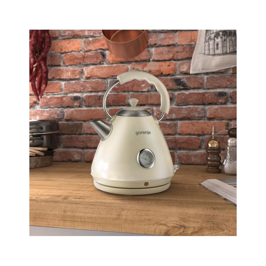 Gorenje K17CLI elektrinis virdulys 1,7 L 2200 W Rusvai gelsvas – 3