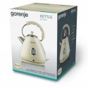 Gorenje K17CLI vedenkeitin 1,7 L 2200 W Beige Gorenje K17CLI vedenkeitin 1,7 L 2200 W Beige