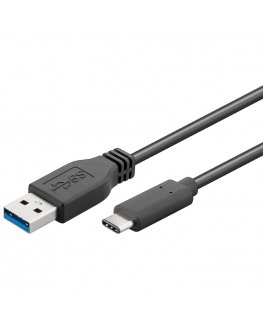PremiumCord ku31ca1bk USB cable USB 3.2 Gen 1 (3.1 Gen 1) 1 m USB C USB A Black