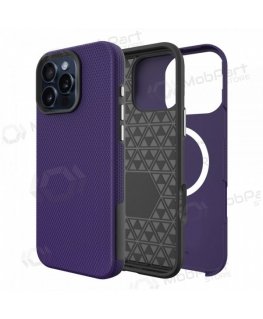 Dēklis Perfectionists Triangle Mag Case Apple iPhone 15 Pro Max violetā krāsā