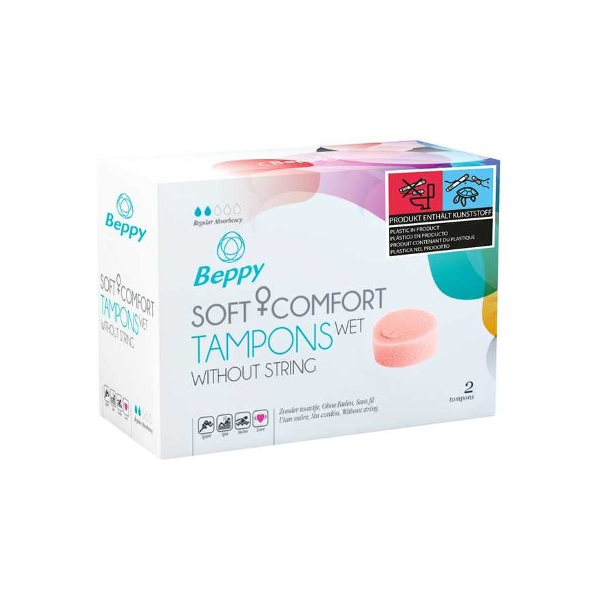 Beppy Soft & Comfort Tampon Wet 2 pcs