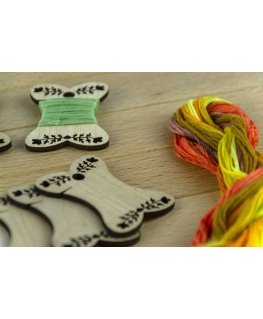 Embroidery Craft BOBKOVA ANNA FOP, reg. Nr. 2917408480 Spools, spools Pattern 1 (pack of 20) BB-003-20