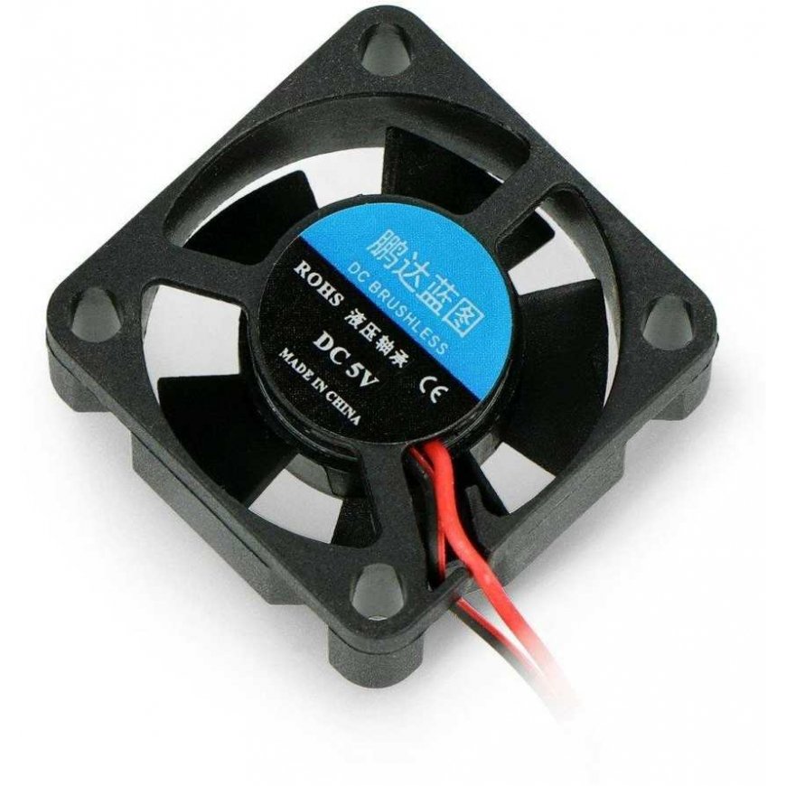 OEM 5V ventilators 30x30x10mm - ar JST 2.54mm savienotāju – 2