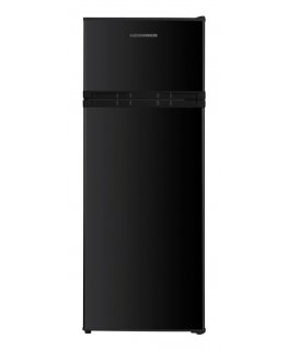 Heinner HF-H2206BKE++ fridge-freezer Freestanding 206 L E Black