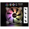 1St Cool 1stCOOL Стационарный RGB вентилятор 12 см, 3+4pin 1St Cool 1stCOOL Стационарный RGB вентилятор 12 см, 3+4pin