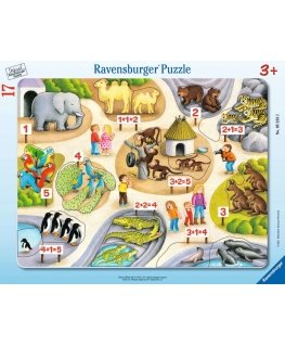 Ravensburger Puzzle Erstes Zählen bis 5 Jigsaw puzzle 17 pc(s) Education