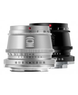 TTArtisan APS-C 35mm F1.4 MILC Melns