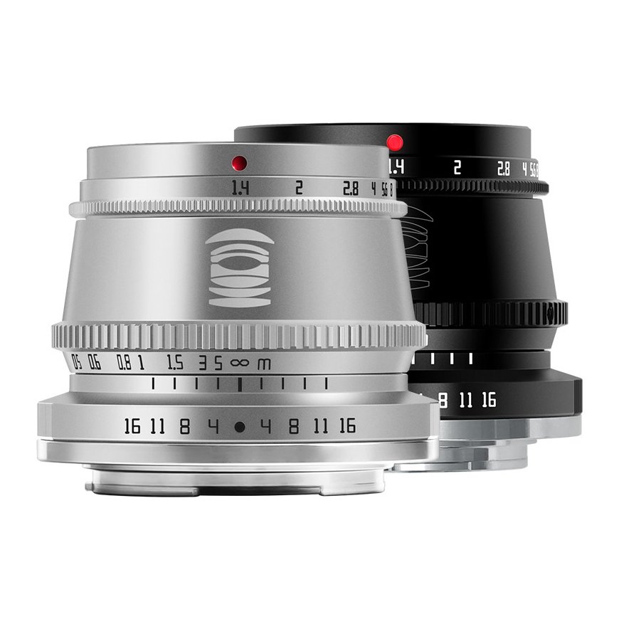 TTArtisan APS-C 35mm F1.4 Беззеркальный цифровой фотоаппарат со сменными объективами Черный