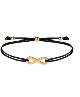 Troli Infinity Rannekoru mustalla / kullalla