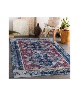 Matto ARLEN ORIENTAL navy värissä vintage-tyyli 120x170 Hakano