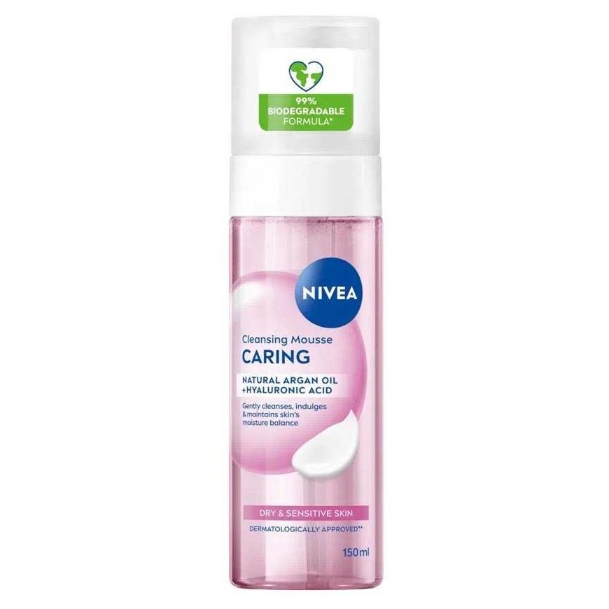 Eubos Nivea Hoitavat ravitsevat kasvojen puhdistusvaahdot 150ml