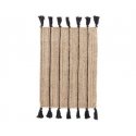 Коврик MOSSE ARTDECO цвет черный 80x150 Hakano Коврик MOSSE ARTDECO цвет черный 80x150 Hakano