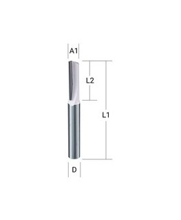 Makita Kotinė freza "flute" 1, 4,0x13,0 mm/ 50,8mm, 8mm Kotelio skersmuo D-67670
