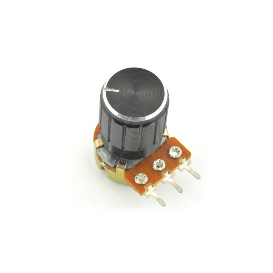 Oem potenciometra rippinātājs GCL15 melns - 6/15mm - x5 – 2