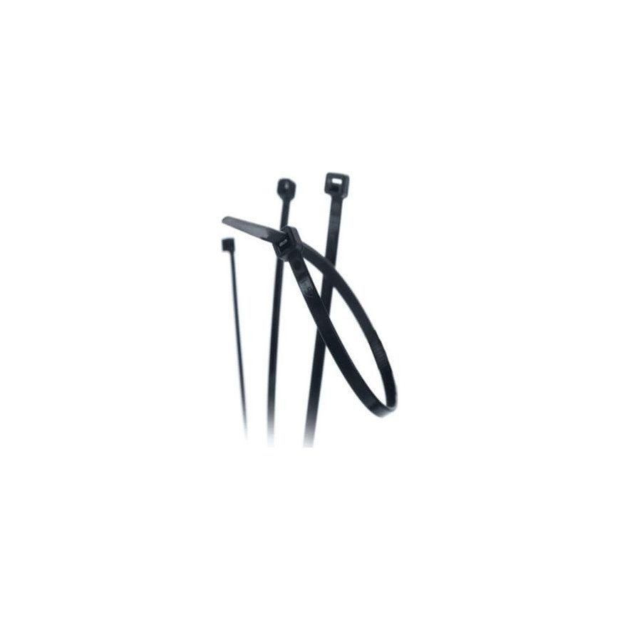 Trytyt Tričio suspaudimo kaklaraištis Musta UV CV-250IW 250x3,6 (100 kpl.) – 2