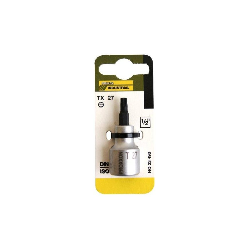 Galvutė PROXXON TORX 1/2" 55mm TX27