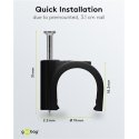 Goobay 64686 cable clamp Black 100 pc(s) Goobay 64686 cable clamp Black 100 pc(s)