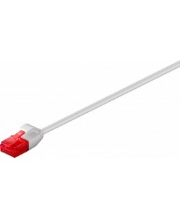 Goobay 93754 networking cable Grey 5 m Cat6 U/UTP (UTP)
