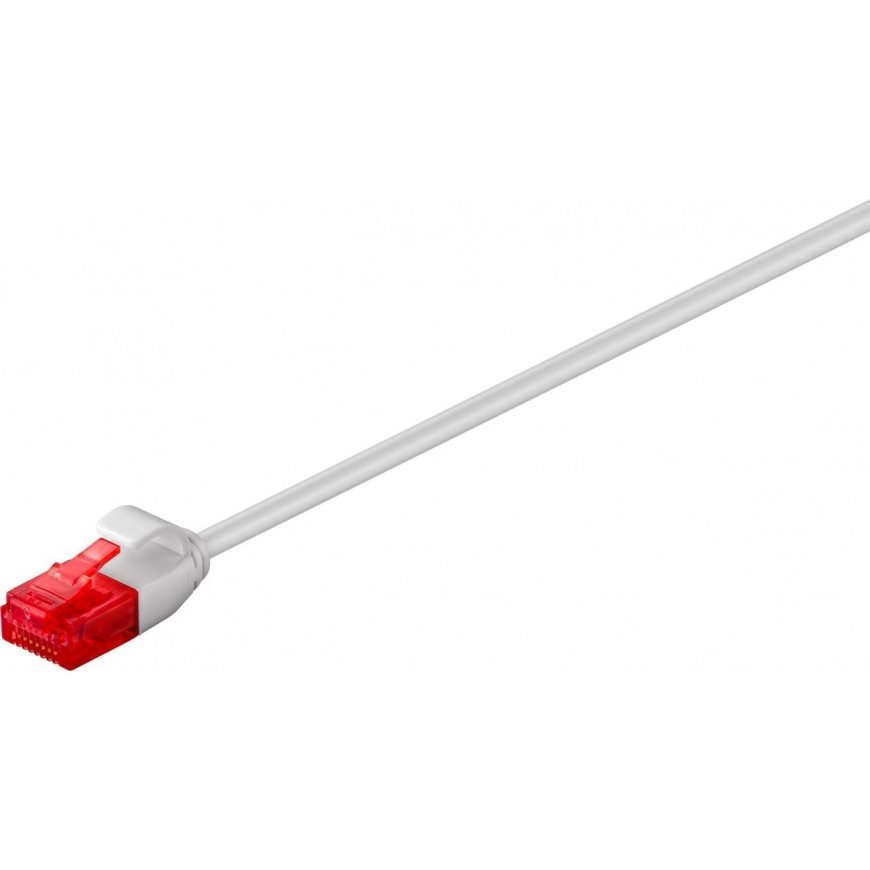 Goobay 93754 networking cable Grey 5 m Cat6 U/UTP (UTP)